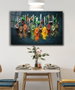 Wallity Pintura de Vidrio Templado Decorativo Multicolor 46 x 72 cm